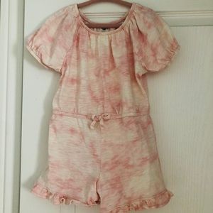 Old Navy Light Pink Cotton Romper